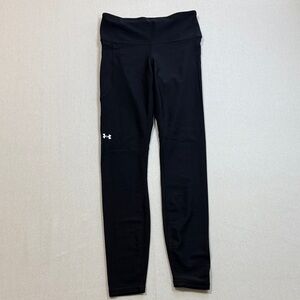 Under Armour Women's Black Leggings with Logo